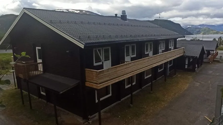 Fagernes Vertshus – ferdig malt fasade